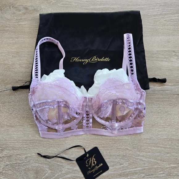 Molly Lilac Bra Honey Birdette